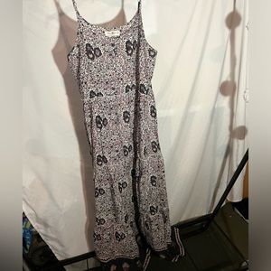 Natural life purple and white floral dress